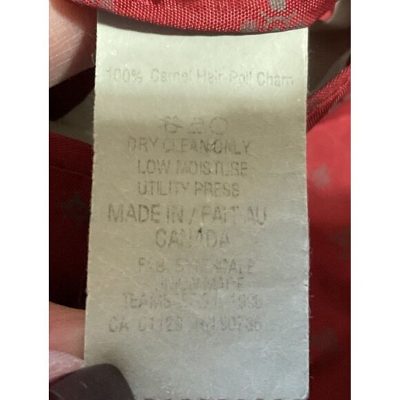 VTG CAMEL HAIR BLEND SPORT COAT SZ 41S TAN RALPH LAUREN LINED STRUCTURED MENS - Picture 6 of 7